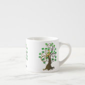 Tasse Expresso Assis dans l'arbre (Droite)