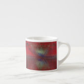 Tasse Expresso Astéroïde Grève numérique Abstrait (Droite)
