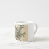Tasse Expresso Audubon Cèdre cire oiseau (Devant droit)