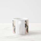 Tasse Expresso Audubon Peint Bunting Bird Wildlife (Dos)