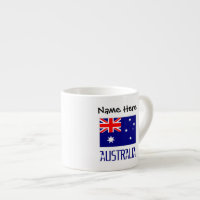 Australie et Drapeau Australien Personnalisés 