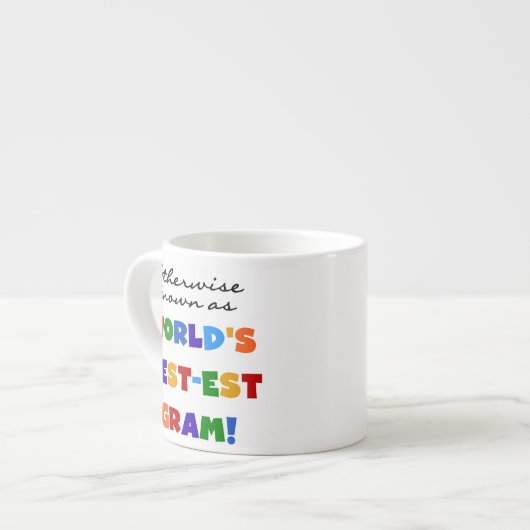 Tasse Expresso Autrement connu comme les meilleurs cadeaux de Gra (Devant gauche)
