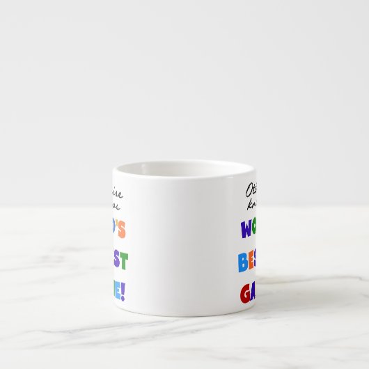 Tasse Expresso Autres Cadeaux Gammie Les Plus Connus (Devant)