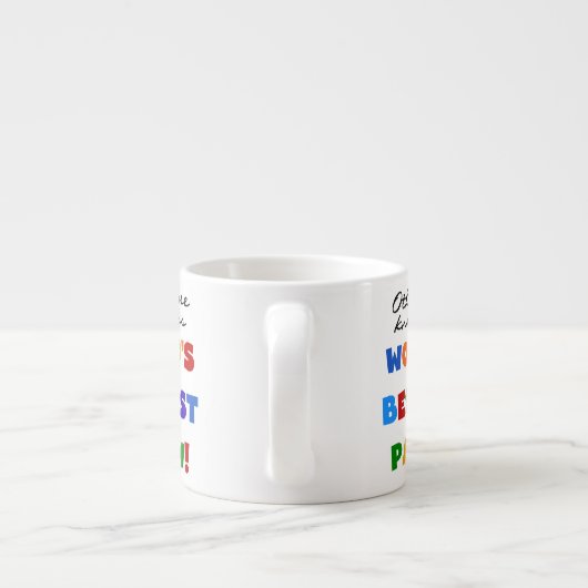 Tasse Expresso Autres T-shirts et cadeaux Papaw les plus connus (Dos)