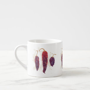 TASSE EXPRESSO AUX POIVRONS ROUGES