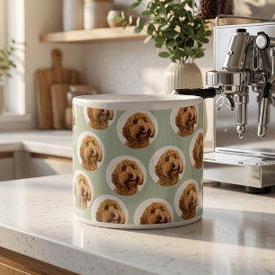Tasse Expresso avec Visage de Chien Personnalisé V