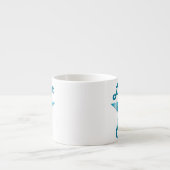 Tasse Expresso Avocat Chick #7 (Devant)