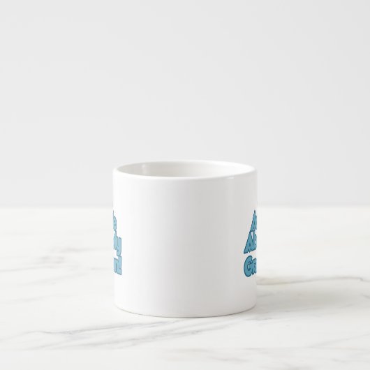 Tasse Expresso Baby Boy Posez la question sur mes petits-fils cad (Devant)