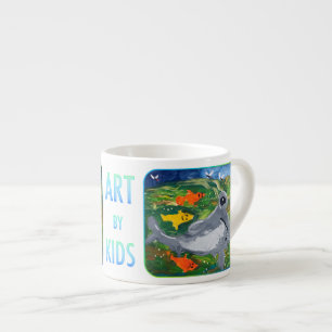 Tasse Expresso Baby Shark "Art by Kids"