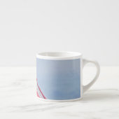 Tasse Expresso Bald Eagle et le drapeau américain (Droite)