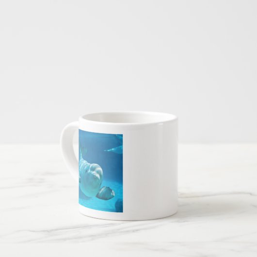 Tasse Expresso Baleine de beluga (Devant gauche)