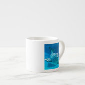 Tasse Expresso Baleine de beluga (Devant droit)