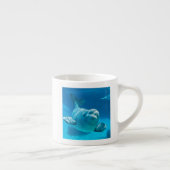 Tasse Expresso Baleine de beluga (Droite)
