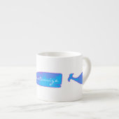 Tasse Expresso baleines bleues natation Thunder_Cove (Devant droit)