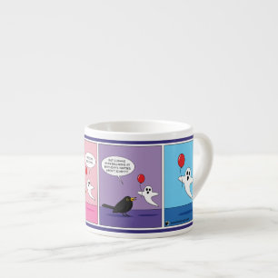 Tasse Expresso Bande dessinée Atteindre l'Objectif Opposé