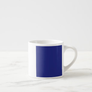 Tasse Expresso Bandes bleues et blanches de la marine