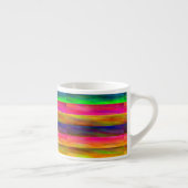Tasse Expresso bandes colorées (Droite)