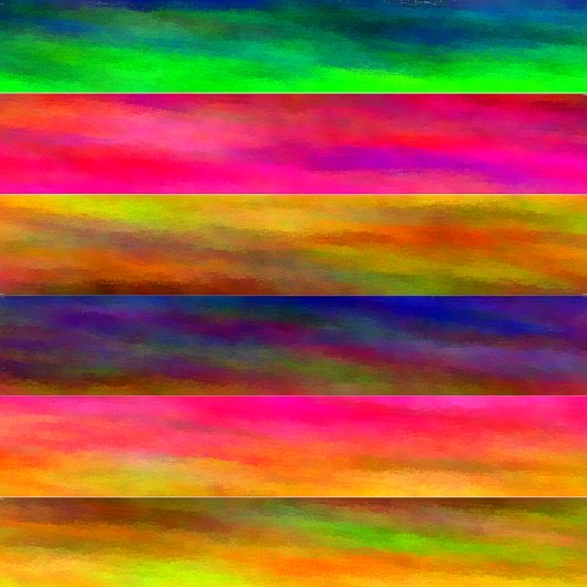 Tasse Expresso bandes colorées