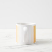 Tasse Expresso Bandes d'ombre jaune (Dos)