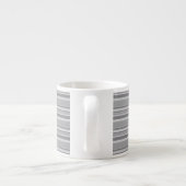 Tasse Expresso Bandes grises (Dos)
