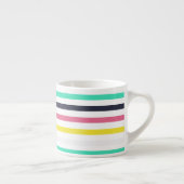Tasse Expresso Bandes horizontales colorées (Droite)