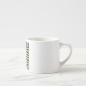 Tasse Expresso Bannière étoilée : drapeau américain à l'écran (Droite)