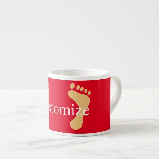 Tasse Expresso Barefoot Beach Bum Thunder_Cove (Devant droit)