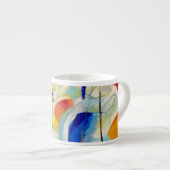 Tasse Expresso Bataille navale de Kandinsky 1913 (Devant droit)