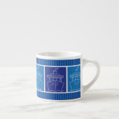 Tasse Expresso Bateau de croisière (Droite)