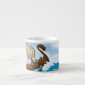Tasse Expresso Bateau Viking (Devant)