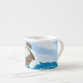 Tasse Expresso Bateau Viking (Devant droit)