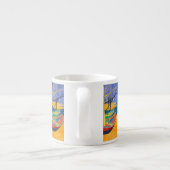 Tasse Expresso Bateaux de Van Gogh Impressionnisme Plage (Dos)