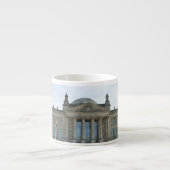 Tasse Expresso Bâtiment du Reichstag à Berlin (Devant)