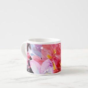 Tasse Expresso Beau bouquet des fleurs