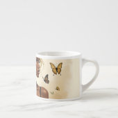 Tasse Expresso Beauté éthérée en fleur (Droite)