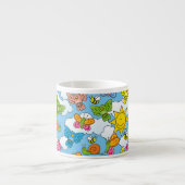 Tasse Expresso Bébé Animaux Arrière - plan (Devant)