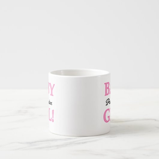 Tasse Expresso Bébé Fier Soeur Cadeaux (Devant)