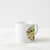 Tasse Expresso Bébé Geckos jote personnages de dessin (Devant droit)