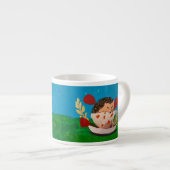 Tasse Expresso Bébé Hérisson (Devant droit)
