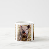 Tasse Expresso Bébés mignons de basse-cour d'animaux de ferme de (Devant)