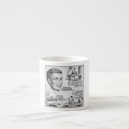 Tasse Expresso Benjamin Banneker : Black Scientist & Revolutionar (Devant)