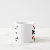 Tasse Expresso Best Mom In The World Mother's Day (Devant)