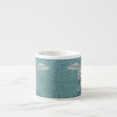 Tasse Expresso Béton bleu-gris (Devant)