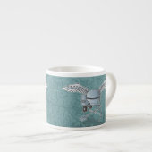 Tasse Expresso Béton bleu-gris (Devant droit)