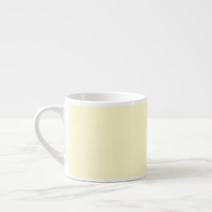 Tasse Expresso Beurre jaune uni Classic Elegant