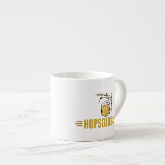 Tasse Expresso Biére Drôle (Devant droit)