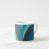 Tasse Expresso Big Blue Leaf I (Devant droit)