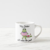 Tasse Expresso Big Sister gouverne les cadeaux de Pad (Droite)