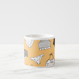 Tasse Expresso Bikini tropical : Motif d'été à main
