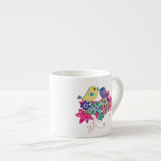Tasse Expresso Birds (Devant droit)
